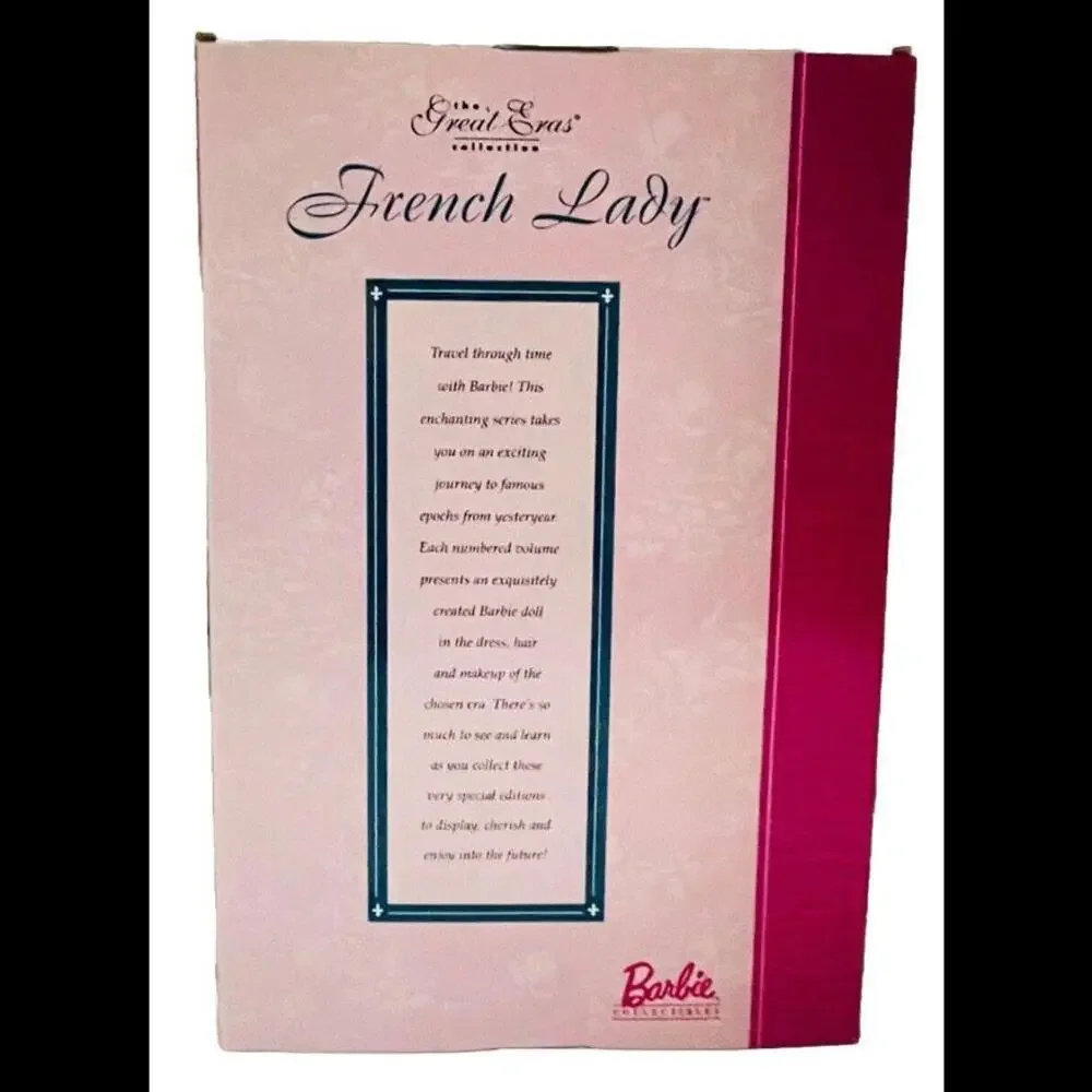 Vintage French Lady Barbie Collector Edition The Great Eras 12 Inch Doll  1996 - Picture 5 of 9